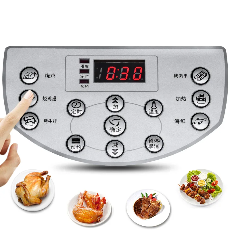 12 l capacity tempered glass bowl convection oven turbo halogen broiler  electric grills & electric griddles