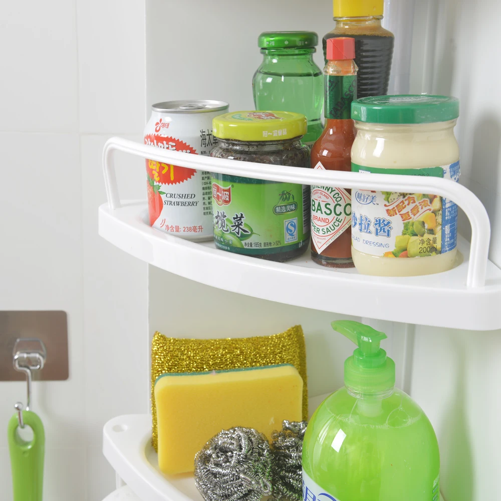 
Home Adjustable Toilet cabiniet wall mounted Storage Rack Corner shower shelf caddy rack storage shelf bathroom organizer 