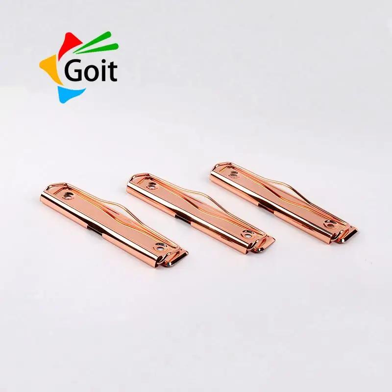 Pvc menu board folder plastic clip cardboard mount 2d cardboard clip wood board clips