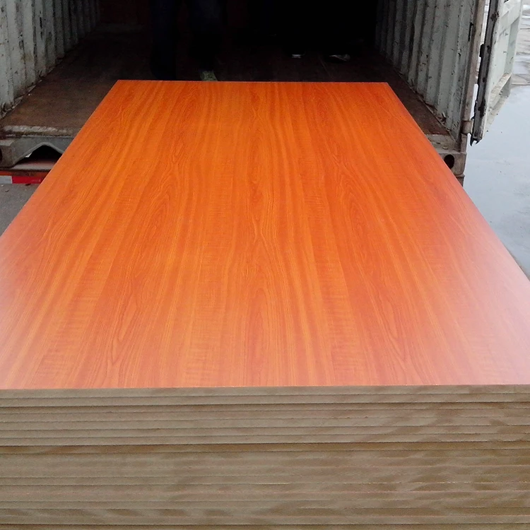 Wholesale China supplier 8mm laminated melamine mdf board With Best Price High Quality