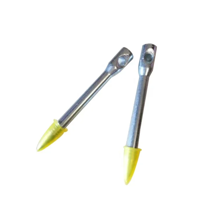 ZK eyelet drive pin with 6.3mm eyelet high velocity fasteners with eye hole