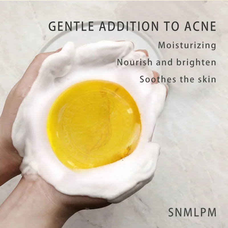 Wholesale Manufacturer Moisturizing Nourishing Sulfur Removal Mite Brighten Organic Ginseng Soap