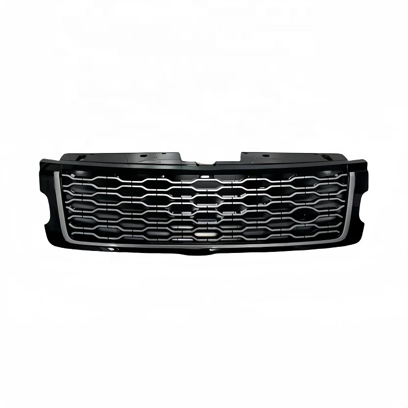 Defender Accessories Smoke Black Front Grille Radiator Grill Auto Spare Body Parts For Land Rover Range Rover 2013-2017