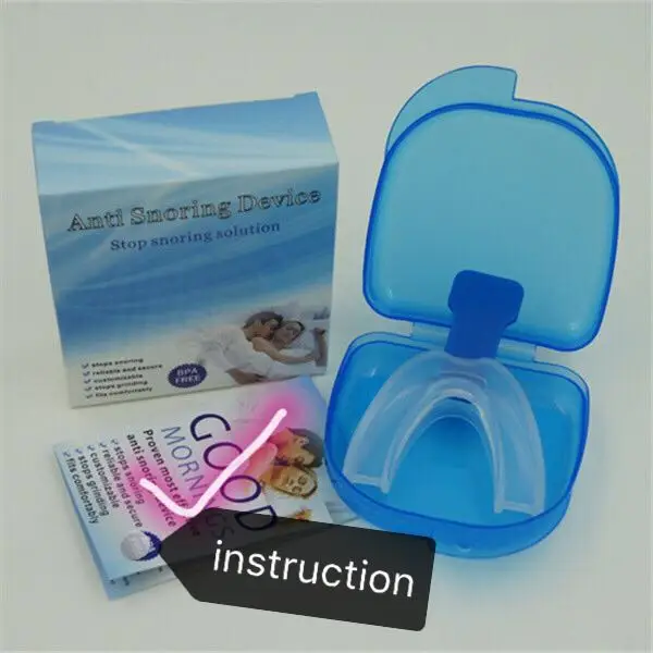 Professional Moldable Dental Anti Snoring Mouth Guard Sleep Aid Night Mouth Guard