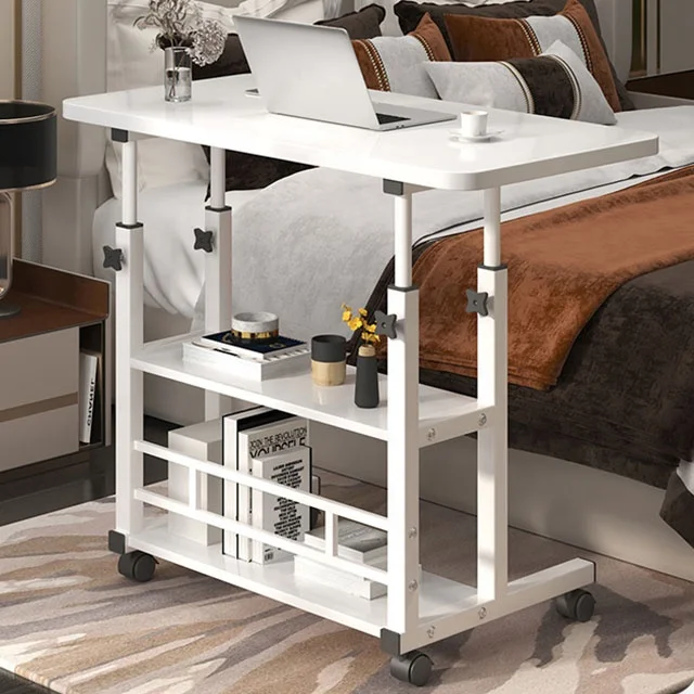 Home office work desk table height adjustable laptop table