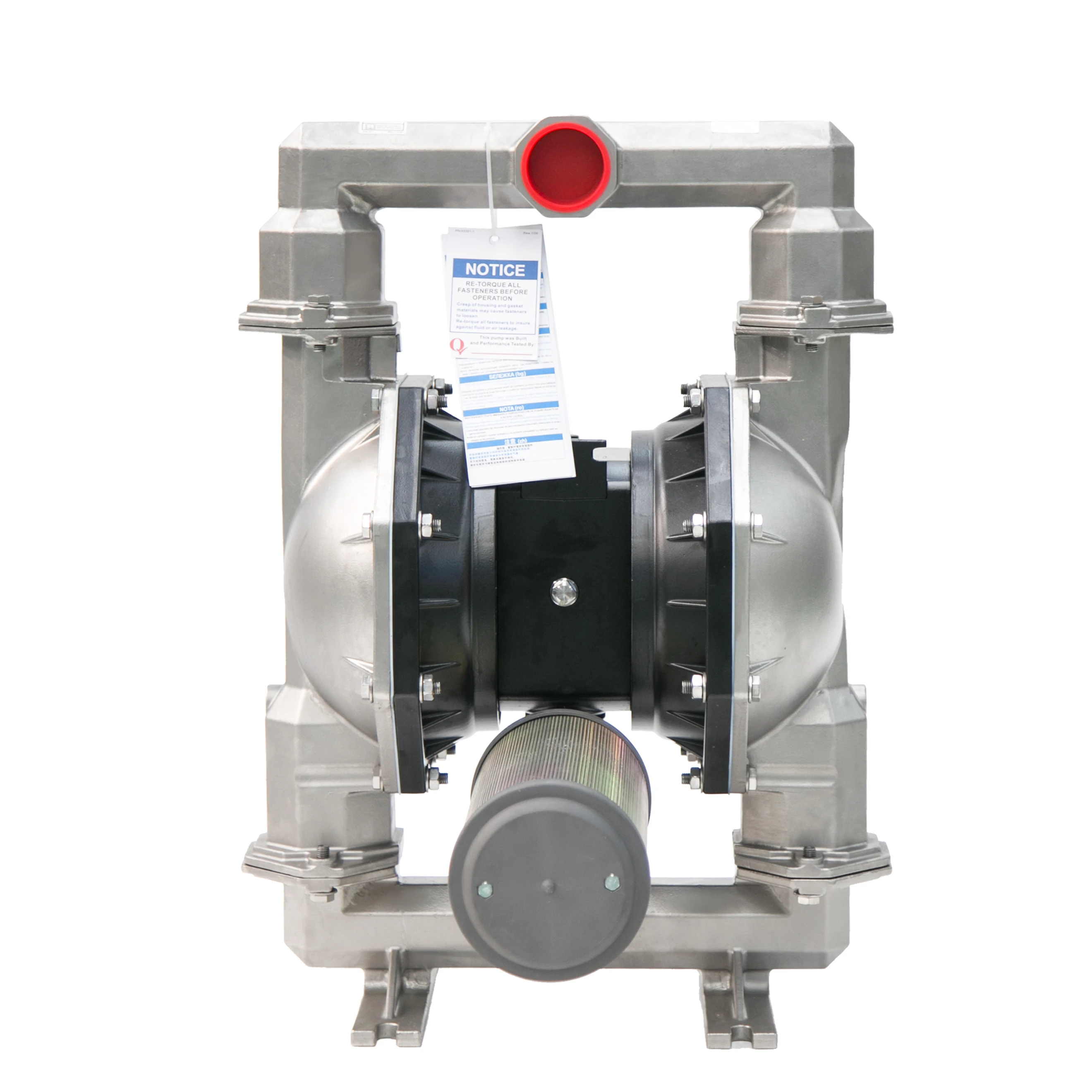 World Class manufacturer 2 Inch Double diaphragm pumpAluminum Alloy High Flow Liquid Conveyor Double Diaphragm pneumatic