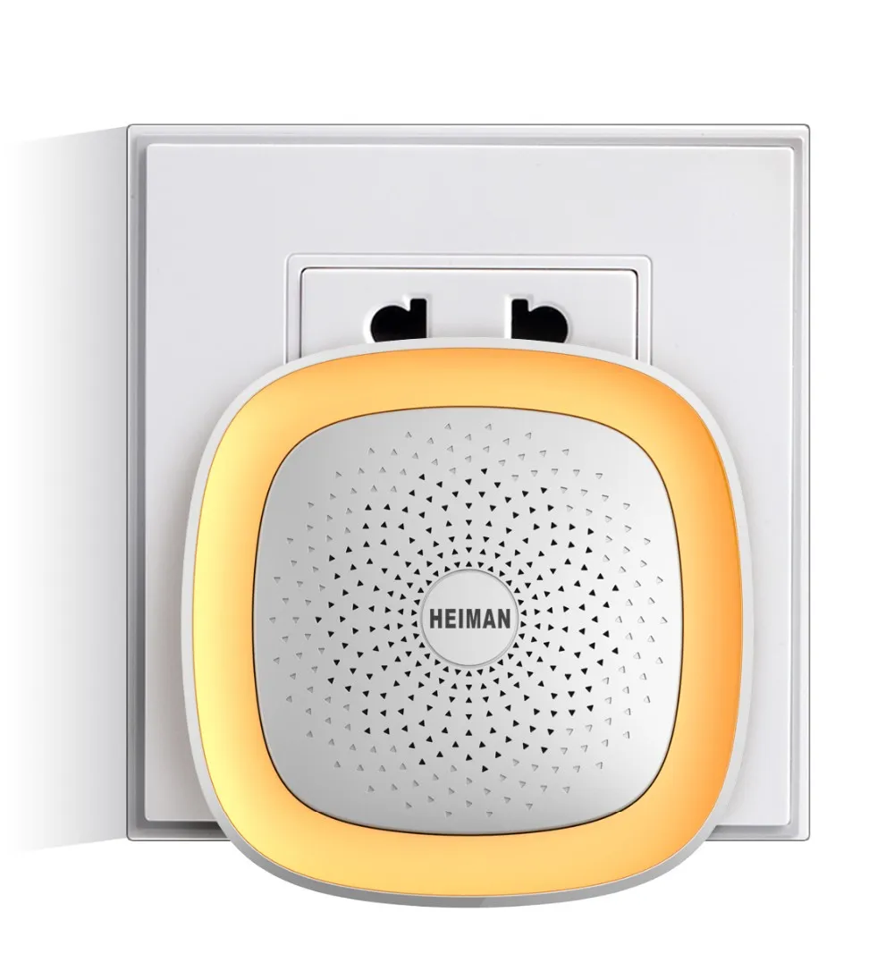 Heiman Smart Home System Gateway Tuya Zigbee Smart Gateway Wireless Zigbee Hub Smart Home Automation