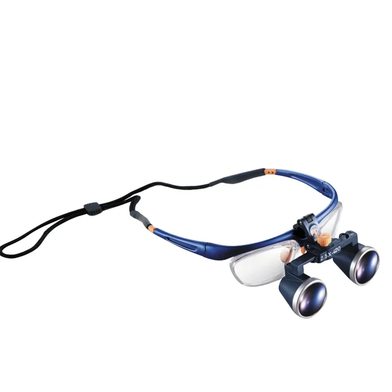 2.5X 3.5X Dental Loupe Galileo Magnifying Glasses Frame Surgical Medical Binocular Loupes