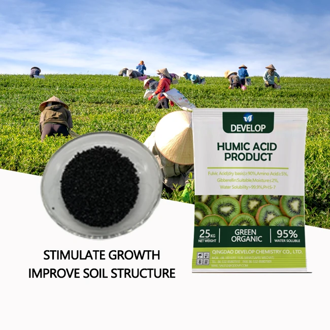 organic fertilizer production potassium fertilizer containing humic acid crystal