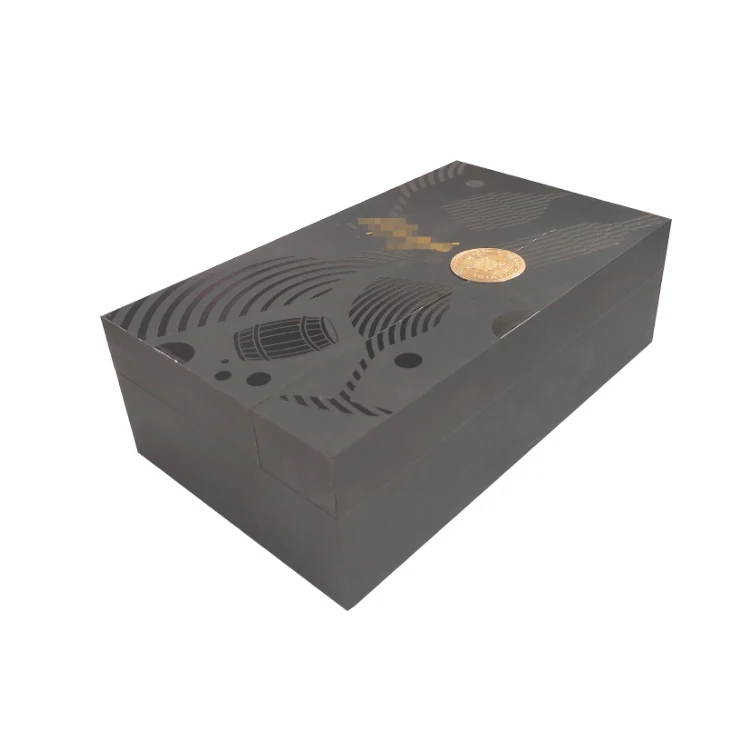 factory luxury custom printed cardboard wine packaging gift box packing box