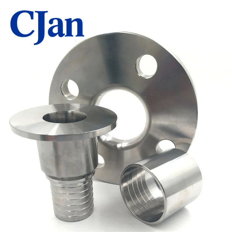 CJan hose fitting crimp ferrule SS304 sanitary stainless steel fittings stainless steel bushing
