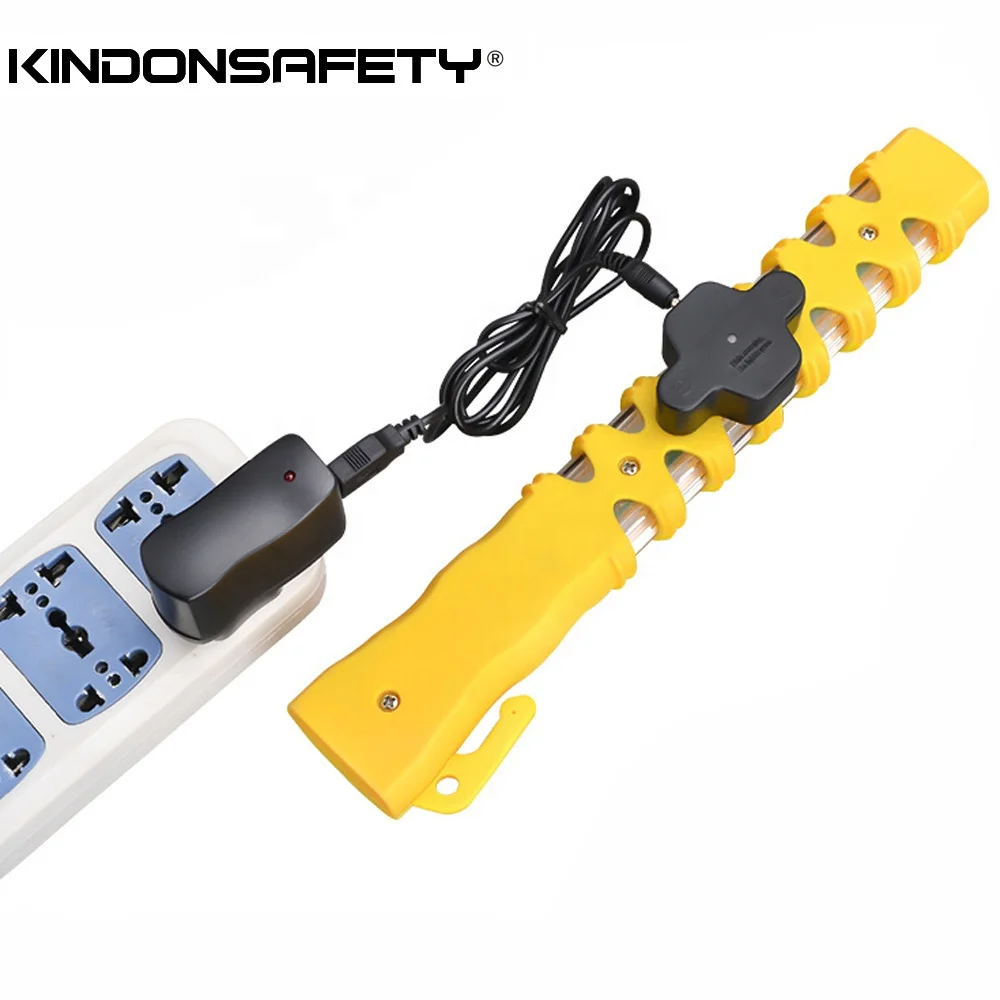 Rechargeable LED Traffic Warning Baton magnetic traffic stick for road safety