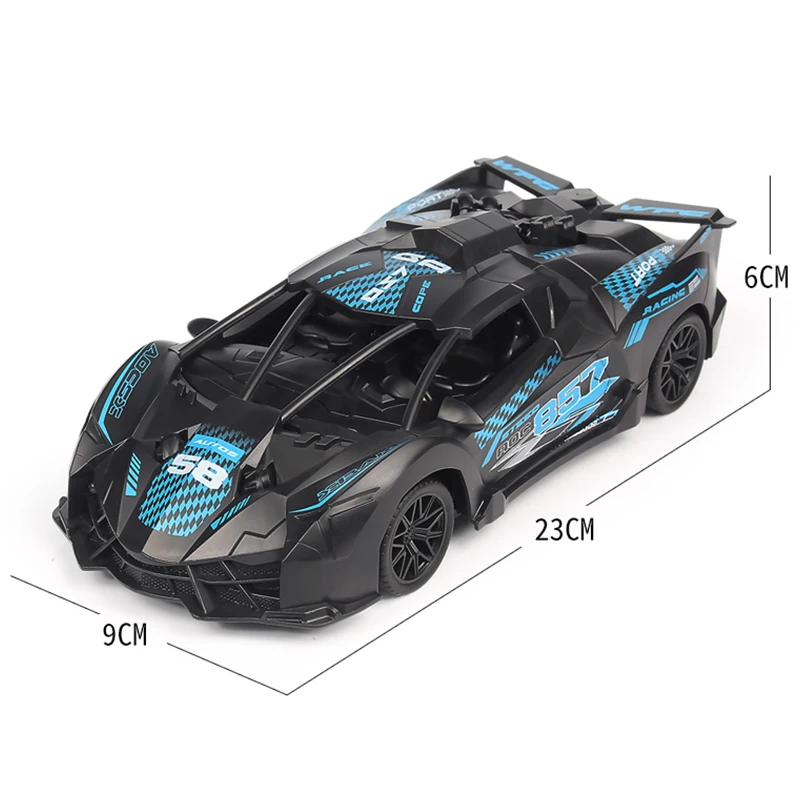 Wholesale cheap spray RC car high speed light spray toy remote control car