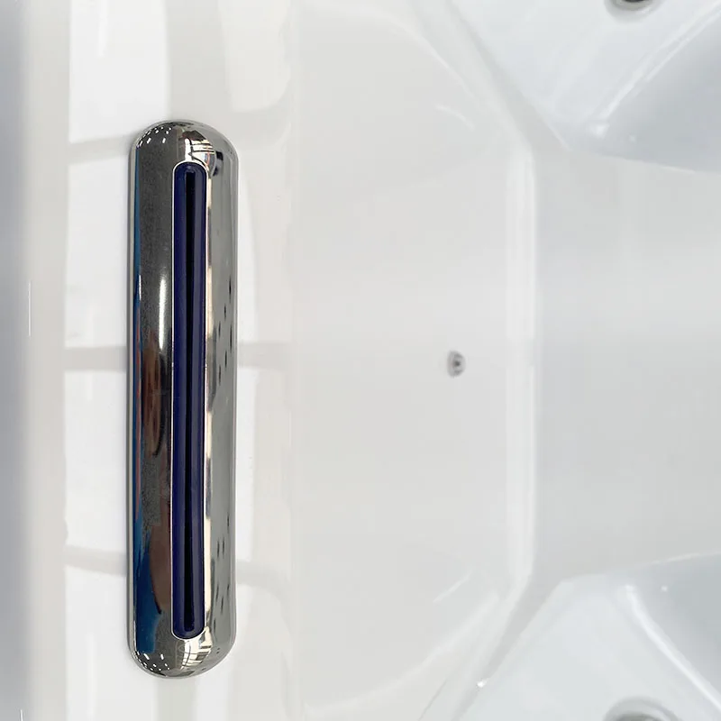Silent hot water massage bathtub for multiple people hydrotherapy acrylic whirlpool