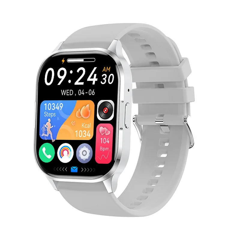 AMOLED screen HK21 Bluetooth Call smart watch Voice Assistant Heart rate Blood pressure Multi-sport watch