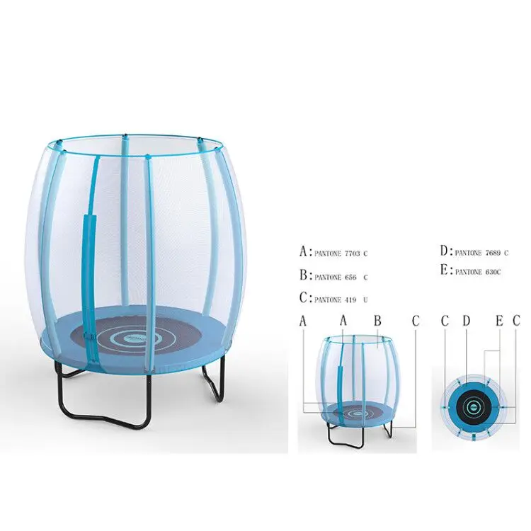 Newest Design Jumping Indoor Mini Trampolines Lantern Shape Trampoline