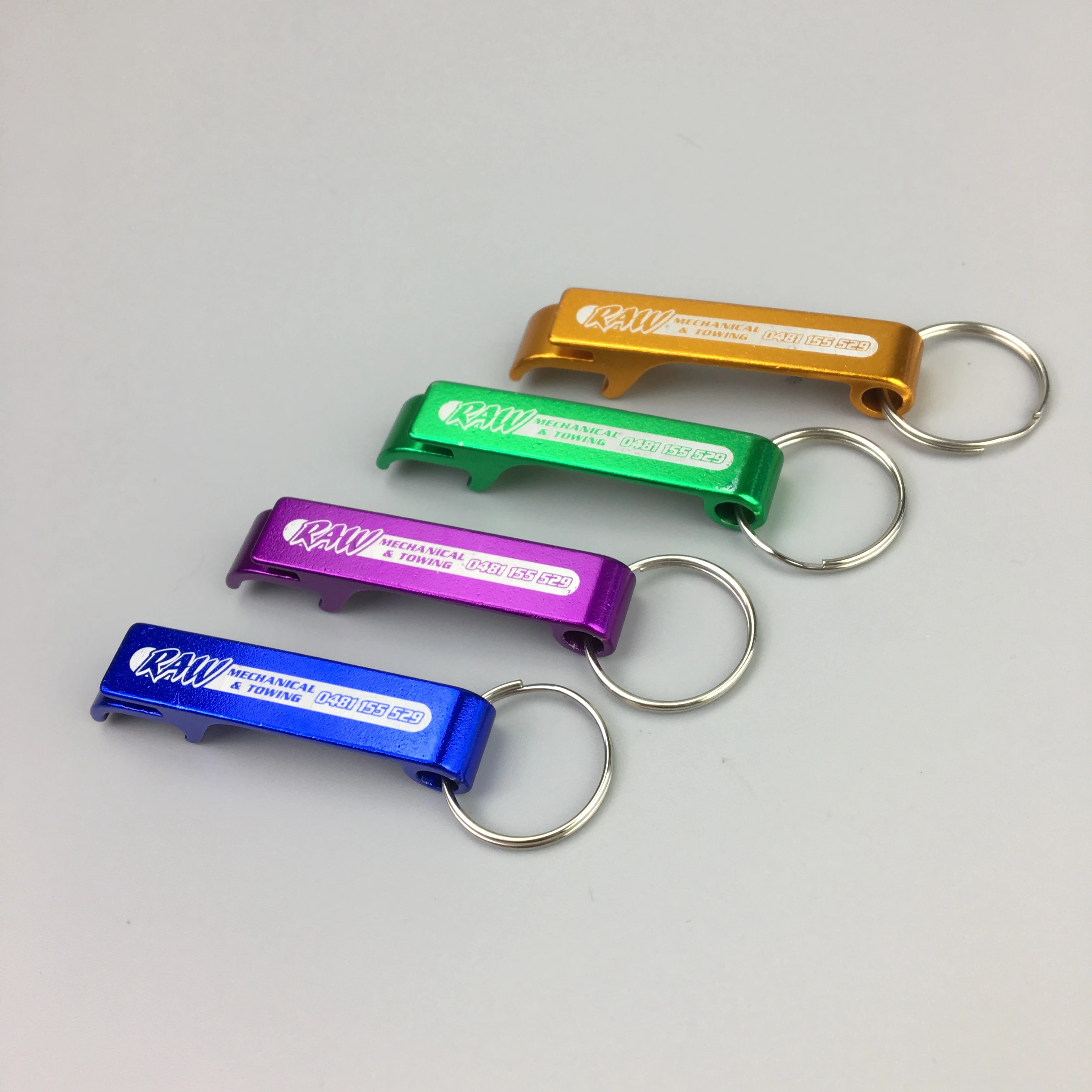 Bear Oxidation Bottle Opener Keychain,aluminium Bottle Opener Key Chain,customized Metal Keychain