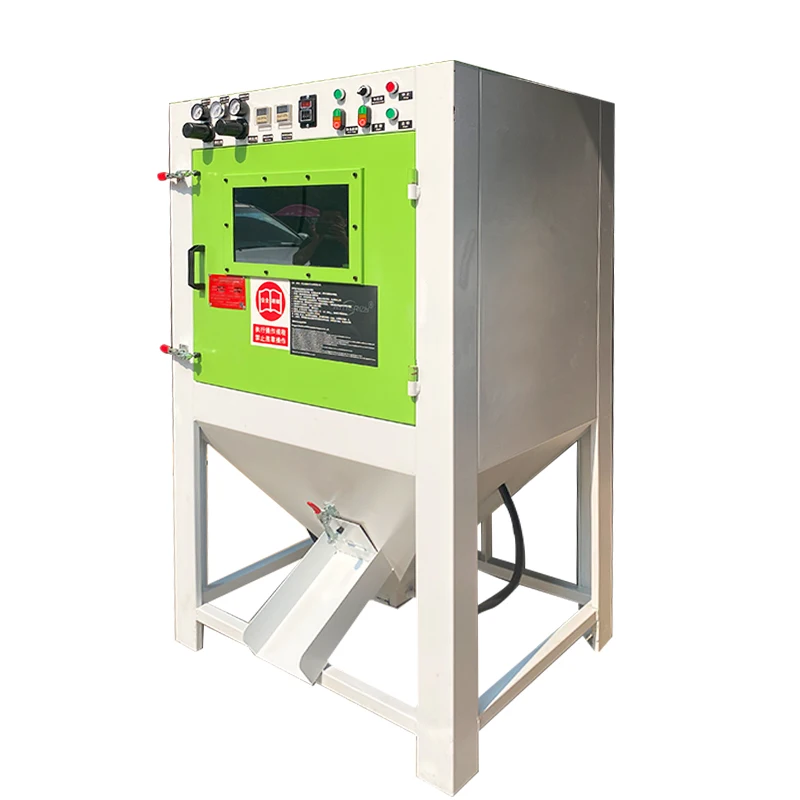 Water Cycle Sandblaster Spray Gun Portable Cost Automatic Wheel Sandblasting Machine For Refitting Sand Blower