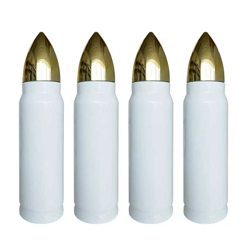 USA Warehouse stocked 500ml sublimation blanks bullet tumbler