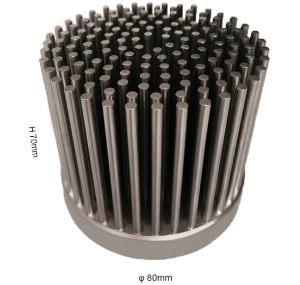 
LED lamps, forging, extruding, casting, cold forging, integrated radiator, large power cylindrical down lamp projection lamp 