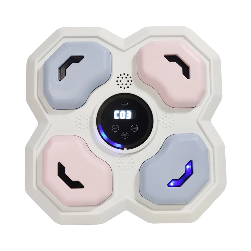 New Style Factory Wholesale APP Smart Music Boxing Machine Training Wall Mount Boxing Arcade Machine Target for Kids