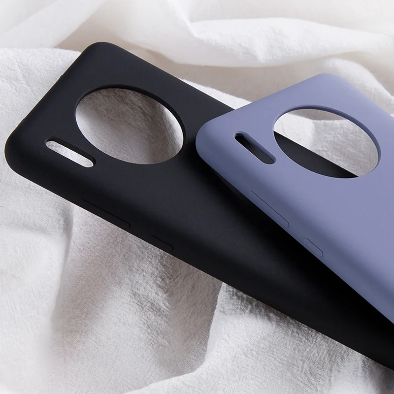 Liquid Silicone Anti-drop Smart Phone Case Blank Cell Phone Case All Mobile Cover for huawei mate 30/mate30pro