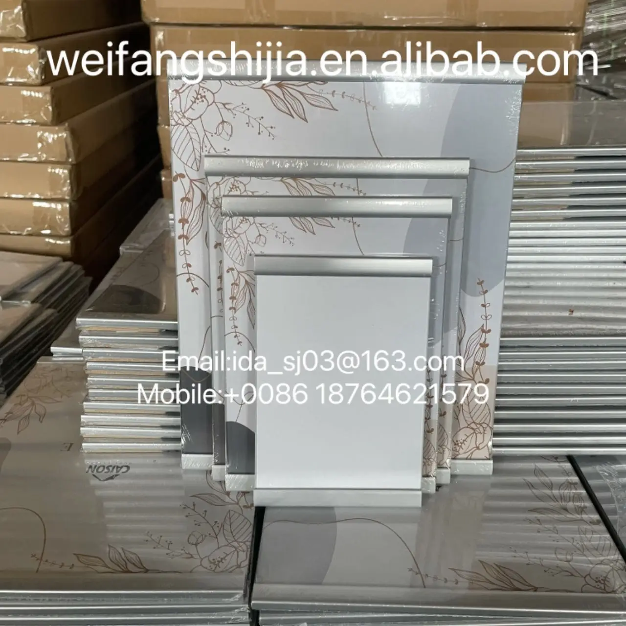 Hot selling customizable  frameless clip  photo frame poster frame furniture decoration A1 A2  A3  A4