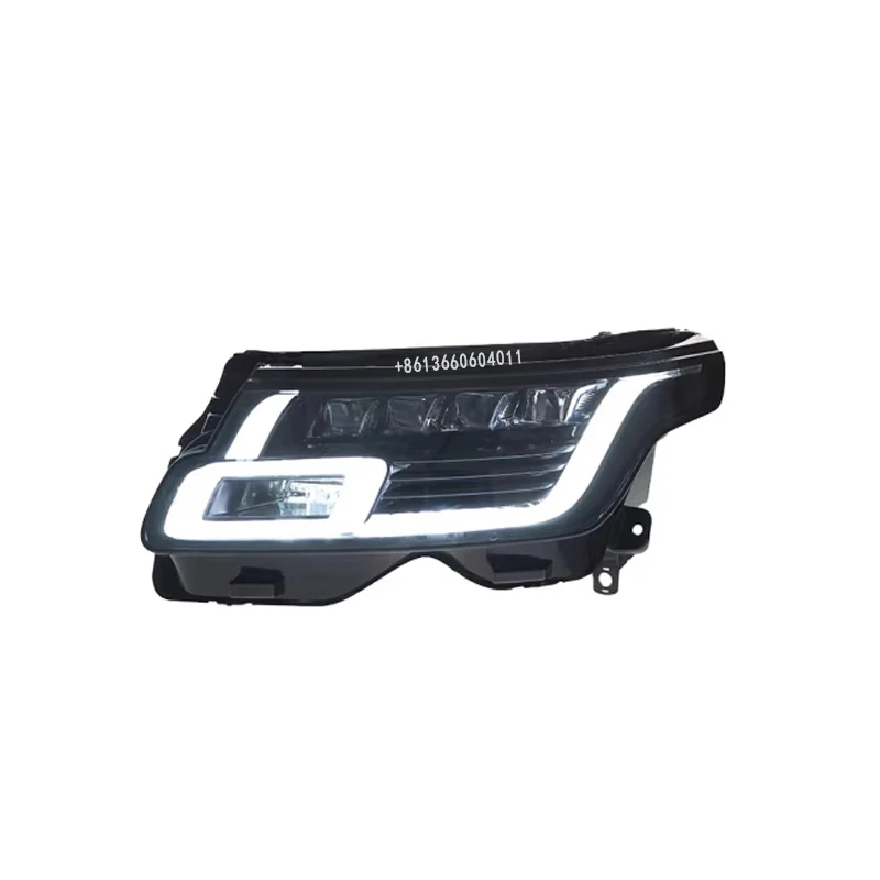RuvJs brand Car Lights For Land Rover Range Rover Headlight Projector Lens Dynamic Signal Head Lamp