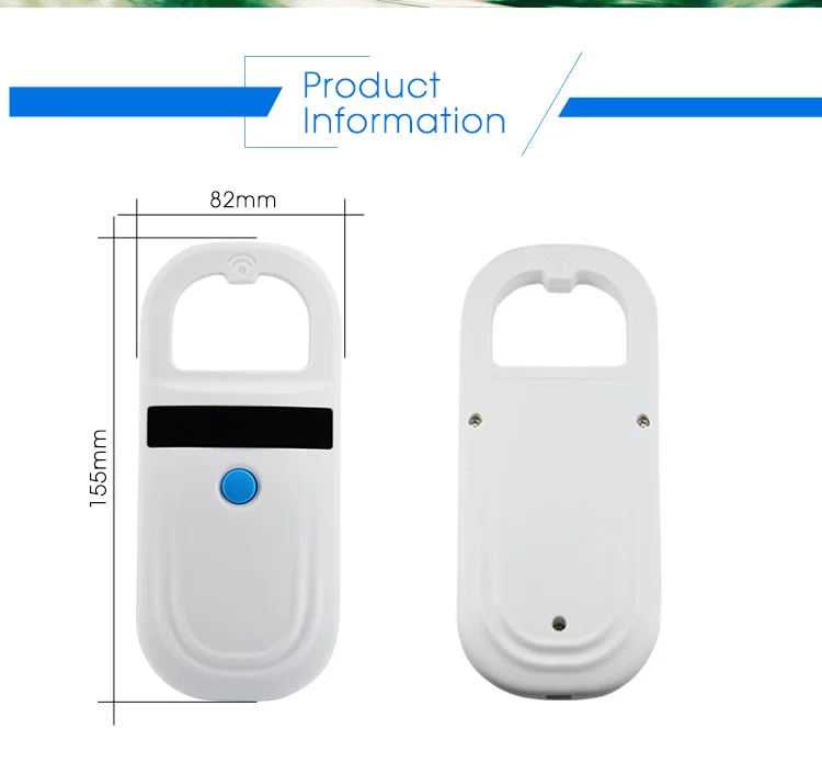  Bluetooth-Совместимость с операционными домашних животных RFID животный микрочип считыватель FDX-B EMID портативный собака ID чип диагностический сканер для кошка пижамы малыша лошадь