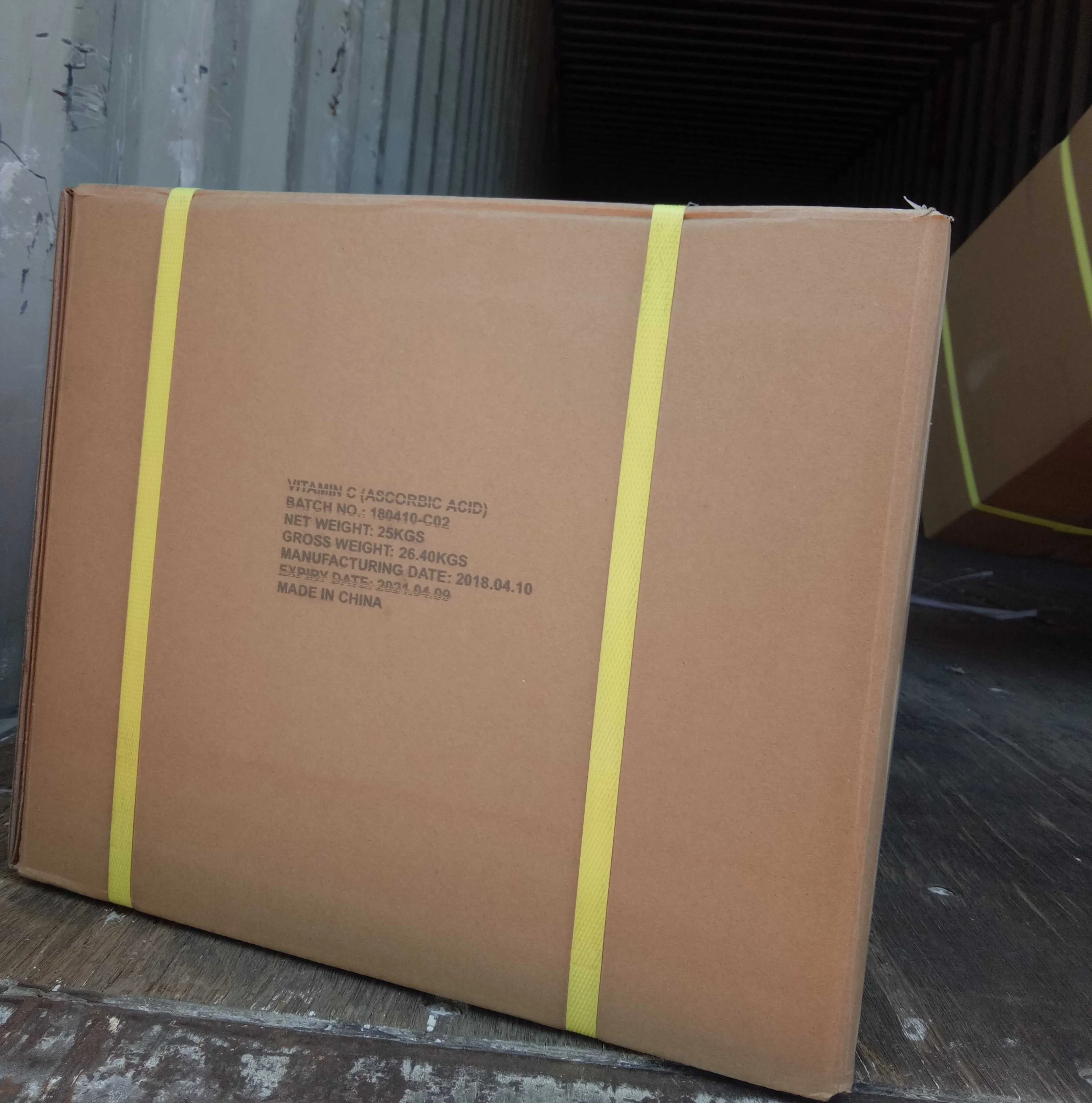 BP GMP USP пищевой порошок 40-60mesh LUWEI Аскорбиновая Кислота Витамин С