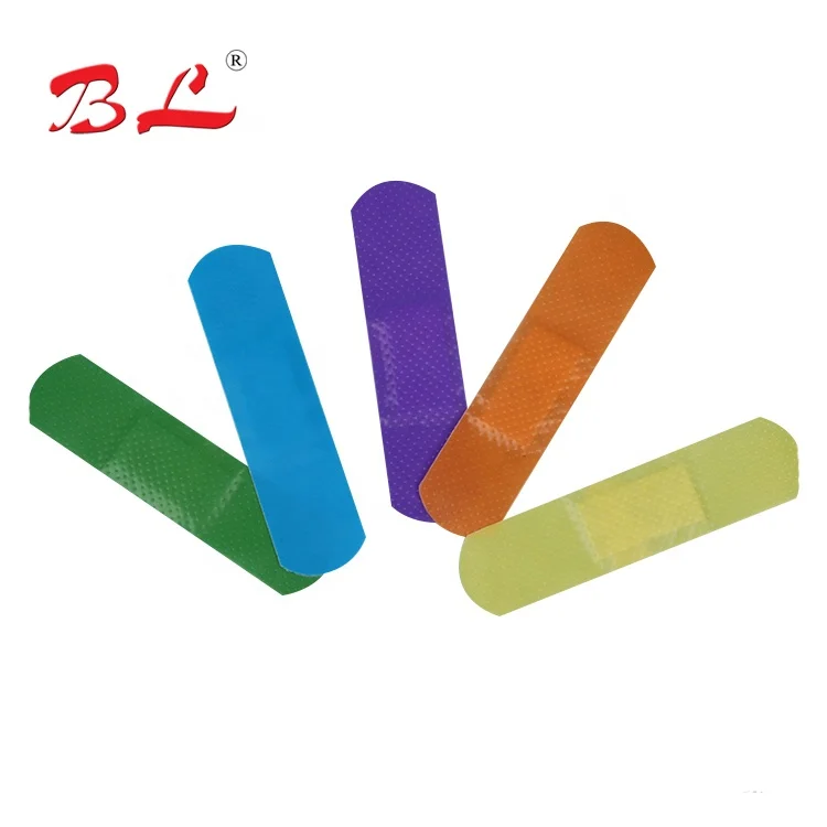 good quality customized printed Bandage cartoon Bandaid with Tin Box Package