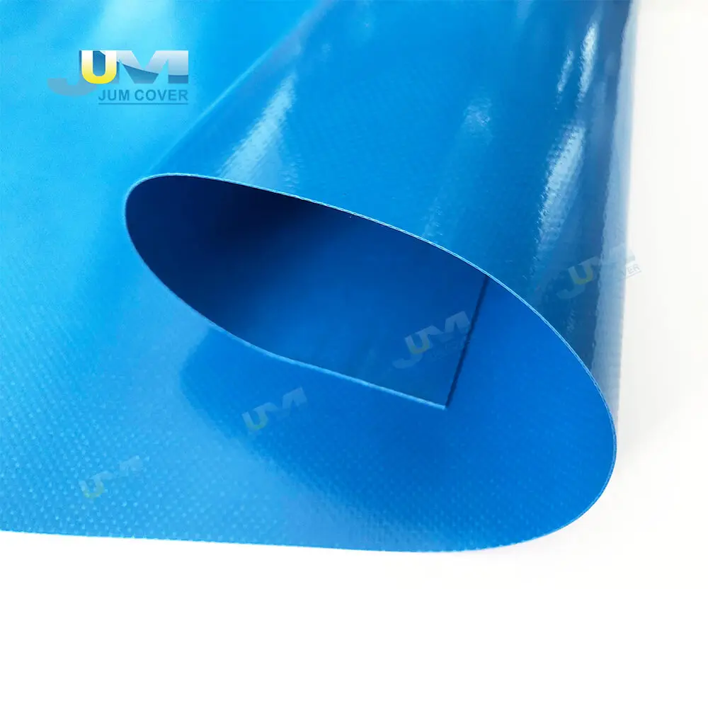 18 Oz PVC Coated Fabric PVC Coated Polyester Fabric PVC Tarpaulin Raw Material