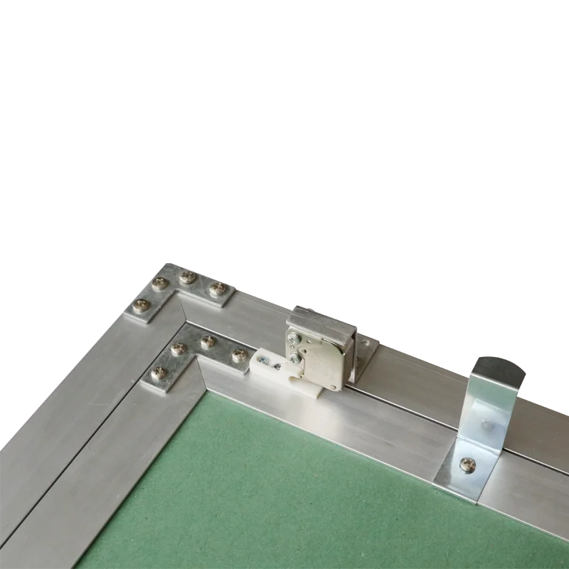 UAE Market Aluminum Access Door Gypsum Board Good Designed Structure in Projects, SHUNSHI Good Sales, Original Aluminum Color