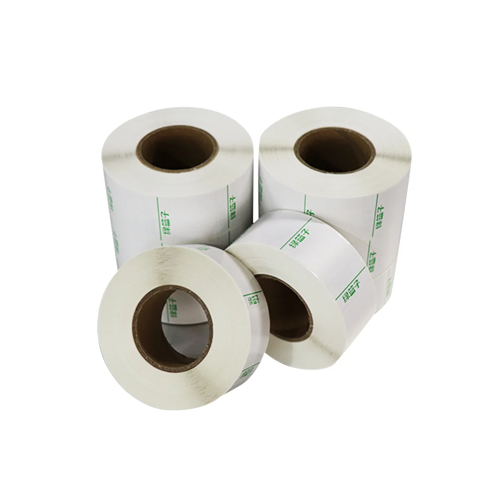 Customized Sticker Thermal Label Printed Price Tags Colorful Supermarket Label Weight Scale Barcode Stickers