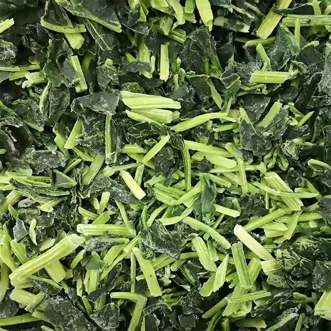 China Top Quality New Season IQF Cut Spinach Wholesale Frozen Spinach 30-50MM