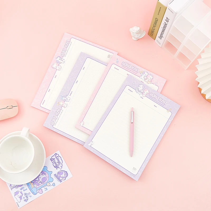 Custom Printing Stationery Kawaii Note Pads TO DO List Weekly Planner Tear Off Notepads