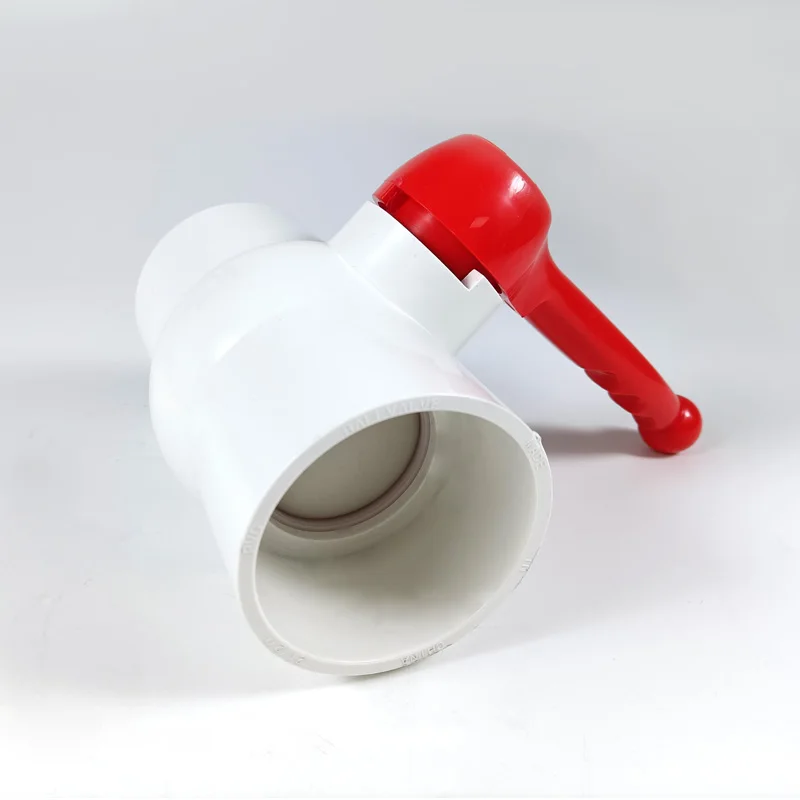 Шаровой кран DIN ANSI 1/2 дюйма до 4 дюймов оптовая продажа с профессионального завода компактный простой в установке высококачественный пластиковый ПВХ