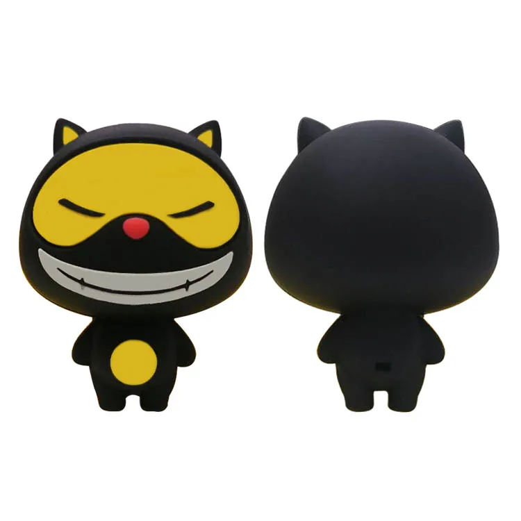 Индивидуальный дизайн в форме животного Мультяшные силиконовые ПВХ маленькие аниме экшн-Фигурки игрушки