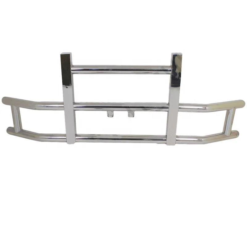 Semi Duty Truck 304 Stainless Steel Big Truck Front Bumper Deer Grill Guard For Cascadia Vnl