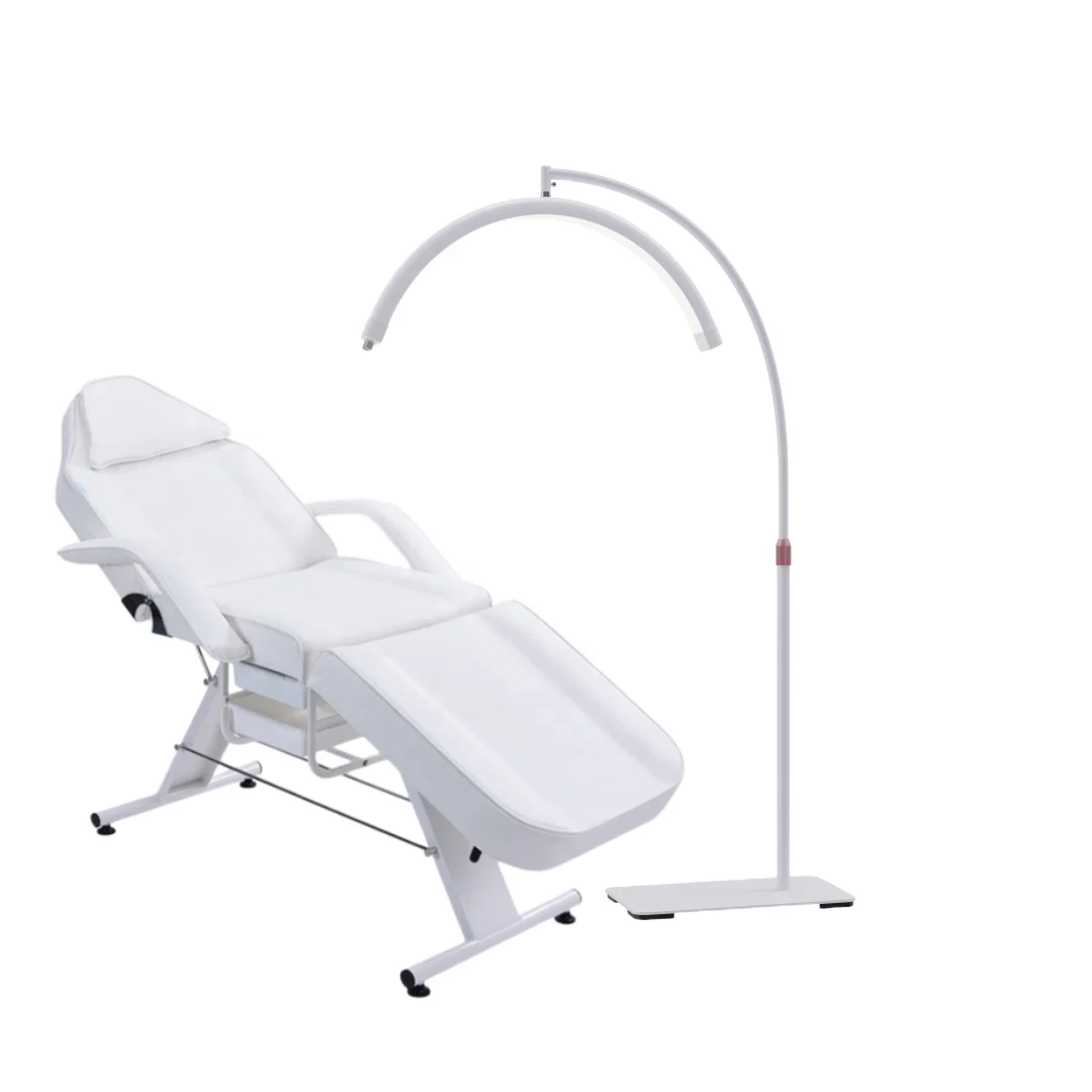 eyelash extension light Free custom logo beauty salon light half moon shaped cosmetic Lash tattoo nail beauty Lamp