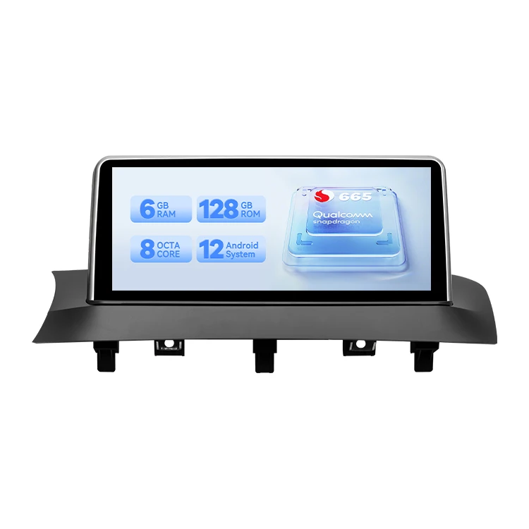 Xonrich 10 25 дюймов сенсорный экран Snapdragon 665 автомобильный мультимедиа для BMW X3/X4 F25/F26 2011-2016 CIC NBT Android Player