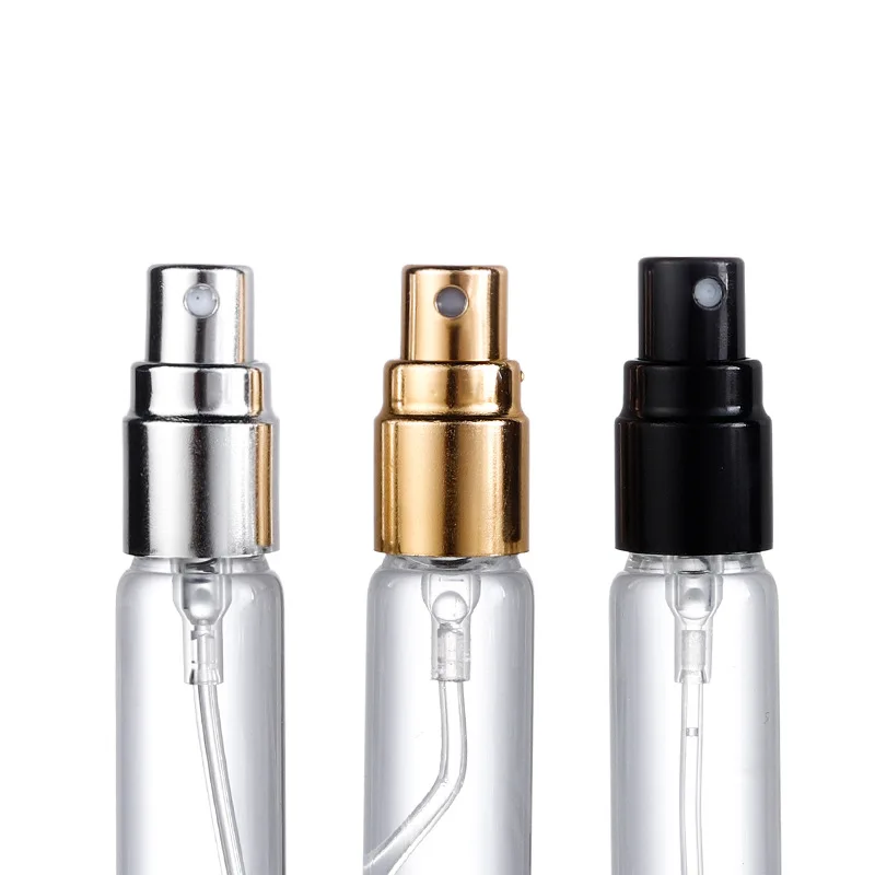 Travel-Size Cosmetic Glass Spray Bottles for Perfumes Clear round 5ml 8ml 10ml 15ml Perfume Bottles