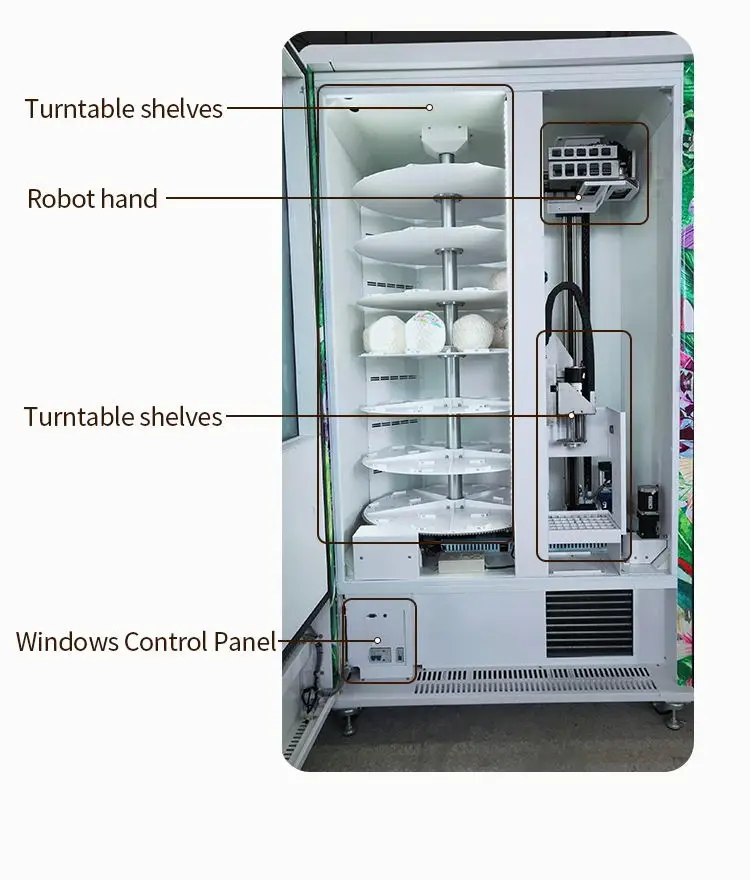 24-hours Automatic Smart Coconut Vending Machine