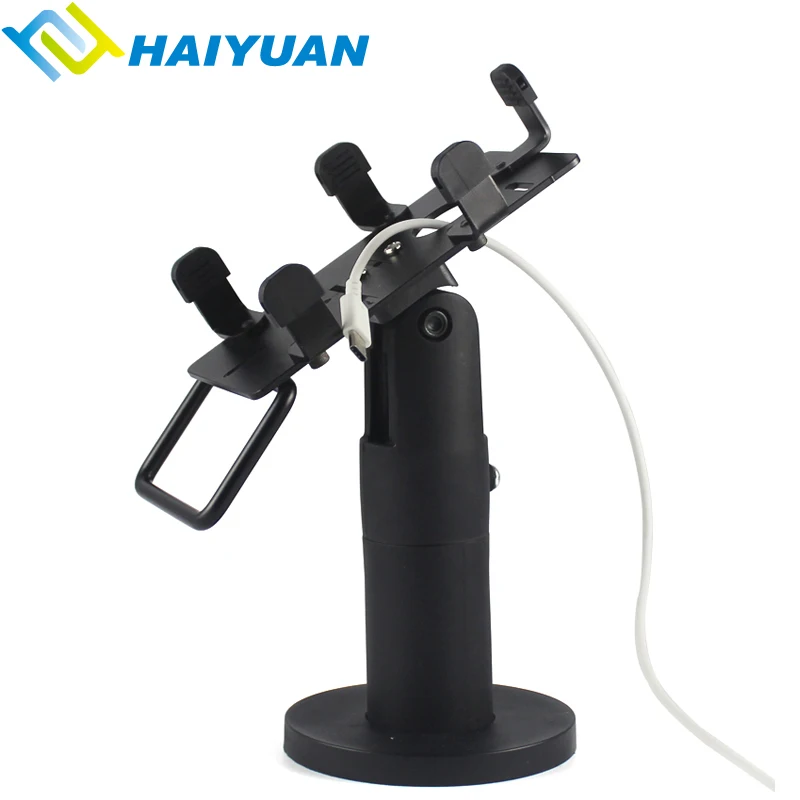 Swivel pos credit card machine metal desktop bracket stand for verifone terminal stand holder