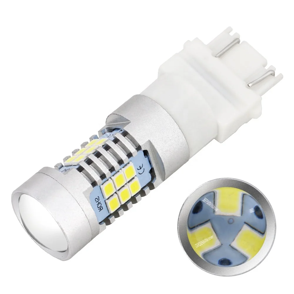 Супер яркий 3156 3157 7440 7443 авто светодиодные лампочки 2835 21SMD Поворотная сигнальная