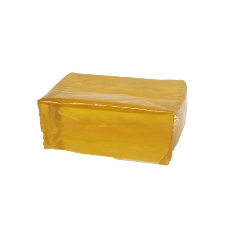 Jelly glue Translucent yellow hot melt glue block for furniture edge sealing pressure sensitive adhesive