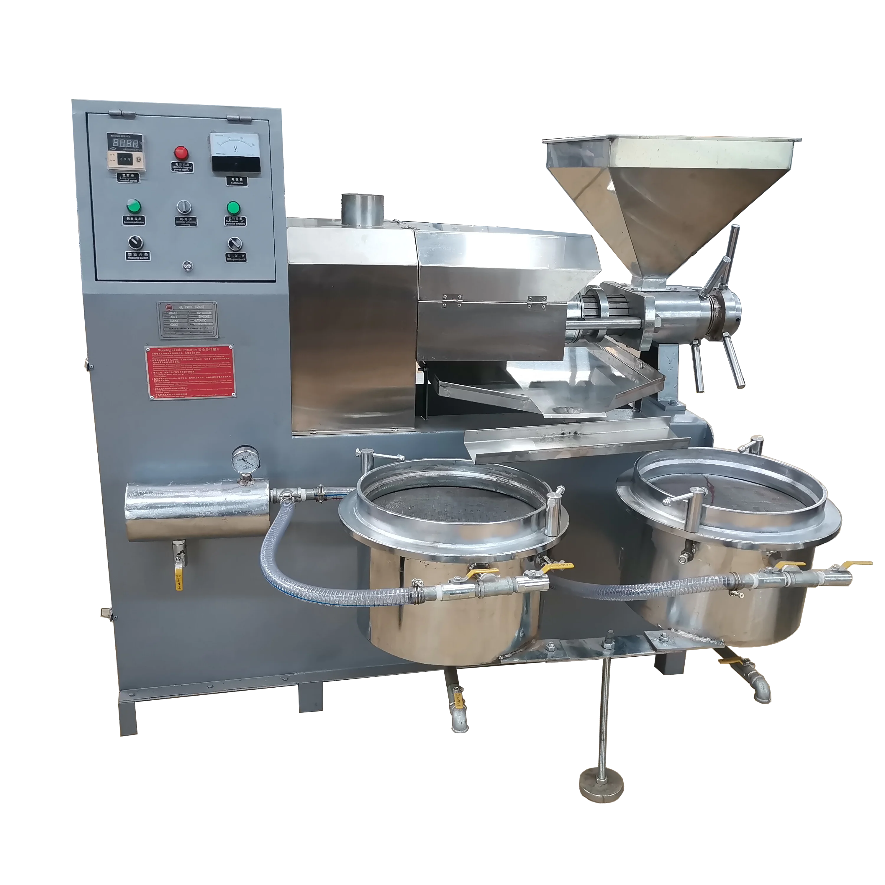 Low Price Factory Sale 60-1000kg/H Spiral Soybean Oil Press Canola Sunflower Oil Press Machine Screw Rubber Seed Oil Mil