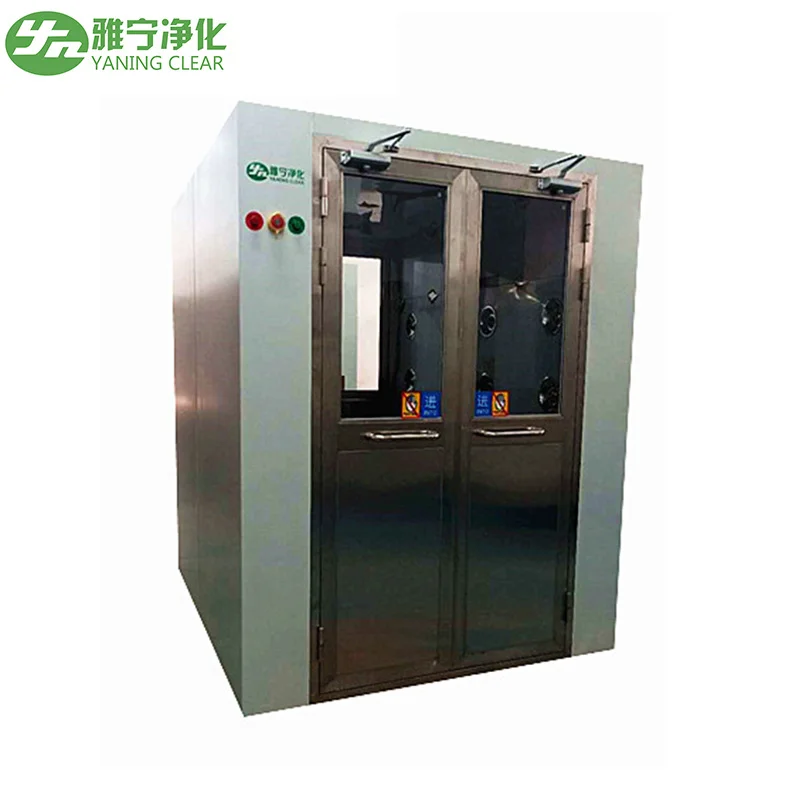 YANING GMP Standard Electronic Air Clean Equipment Customized Modular Clean Room Air Shower