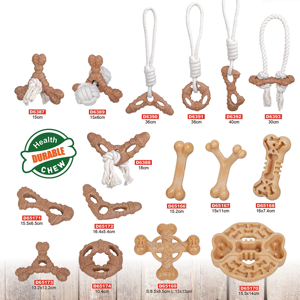 Manufacturer wholesale natural rope pp pet product dog chew toys