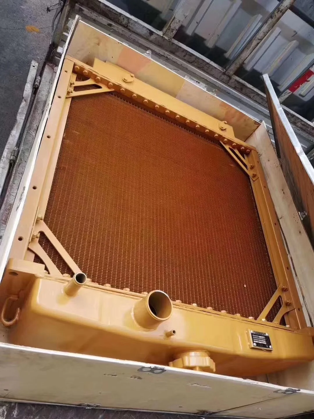 original radiator 16Y-03A-03000 for SHANTUI bulldozers SD16 spare parts